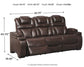 Warnerton PWR REC Sofa with ADJ Headrest