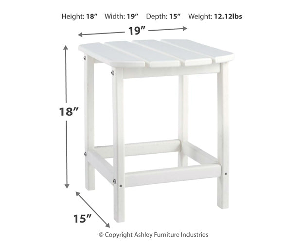 Sundown Treasure 2 Outdoor Chairs with End Table