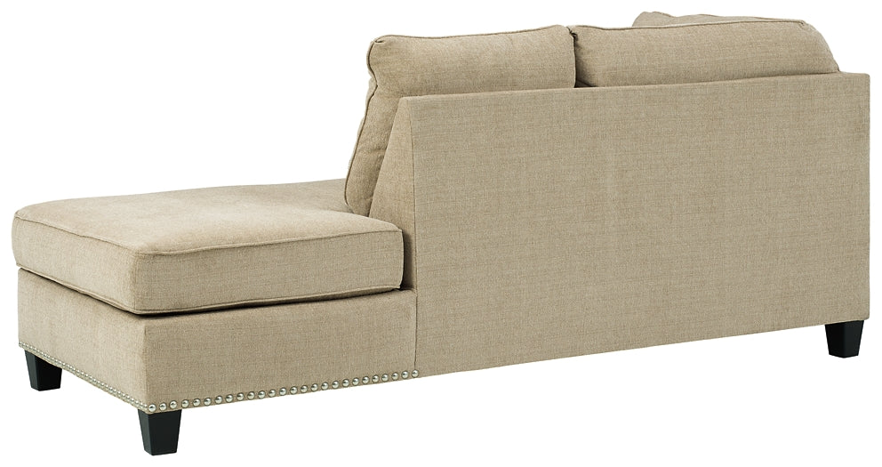 Dovemont 2-Piece Sectional with Chair and Ottoman