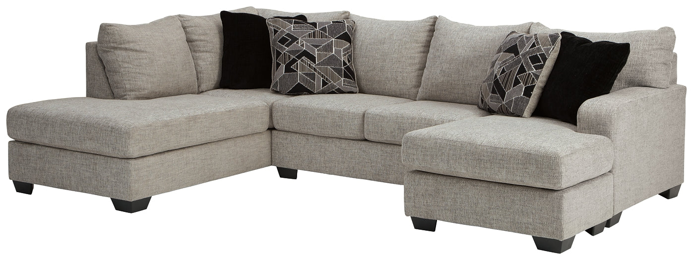 Megginson 2-Piece Sectional with Chair and Ottoman