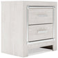 Altyra King Panel Headboard with Mirrored Dresser, Chest and 2 Nightstands