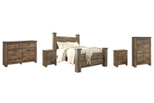 Load image into Gallery viewer, Trinell Queen Poster Bed with Dresser, Chest and 2 Nightstands
