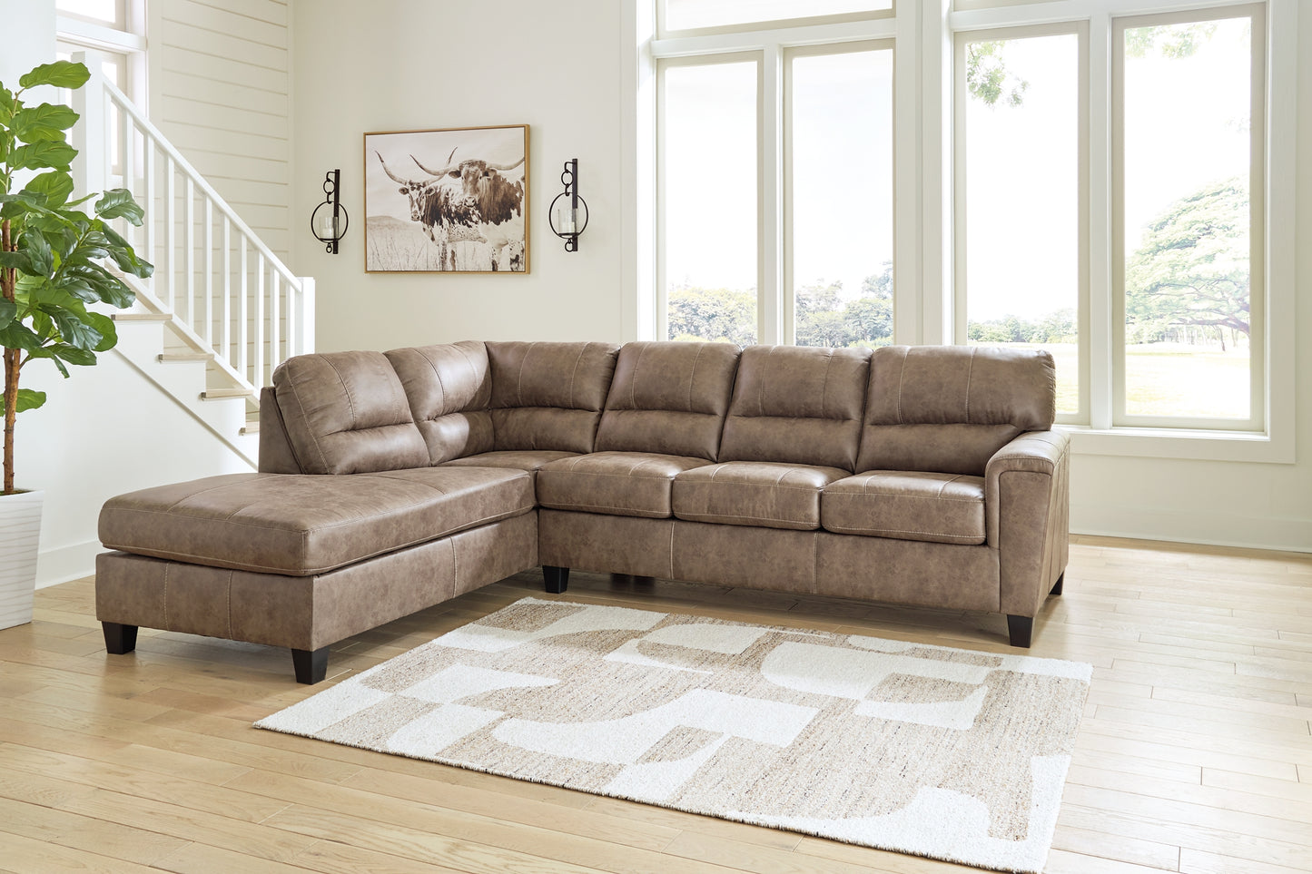 Navi 2-Piece Sectional Sofa Chaise