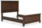 Danabrin Full Panel Bed with Mirrored Dresser, Chest and 2 Nightstands