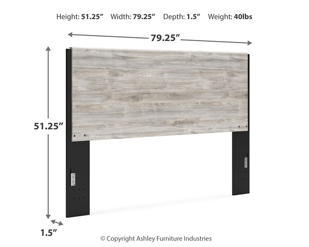 Vessalli King Panel Headboard with Mirrored Dresser and Chest