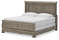 Lexorne King Sleigh Bed with Mirrored Dresser, Chest and Nightstand