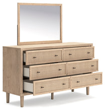 Load image into Gallery viewer, Cielden Queen Panel Bed with Mirrored Dresser
