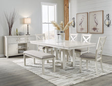 Load image into Gallery viewer, Robbinsdale Dining Table and 4 Chairs and Bench
