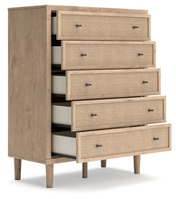 Load image into Gallery viewer, Cielden King Panel Headboard with Mirrored Dresser, Chest and 2 Nightstands
