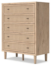 Load image into Gallery viewer, Cielden King Panel Headboard with Mirrored Dresser, Chest and 2 Nightstands
