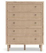 Load image into Gallery viewer, Cielden King Panel Headboard with Mirrored Dresser, Chest and 2 Nightstands
