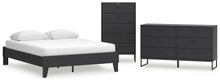 Load image into Gallery viewer, Socalle Queen Platform Bed with Dresser and Chest
