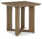 Serene Bay Square End Table