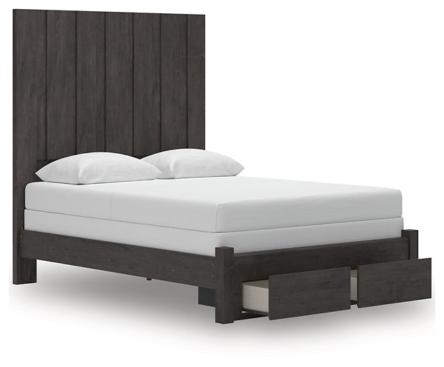 Fraluna  Panel Storage Bed