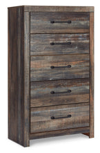 Load image into Gallery viewer, Drystan  Panel Bed With Mirrored Dresser And Chest
