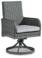 Elite Park Swivel Chair w/Cushion (2/CN)