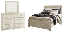 Load image into Gallery viewer, Bellaby  Panel Bed With Mirrored Dresser
