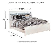 Load image into Gallery viewer, Bostwick Shoals King Panel Bed with Dresser
