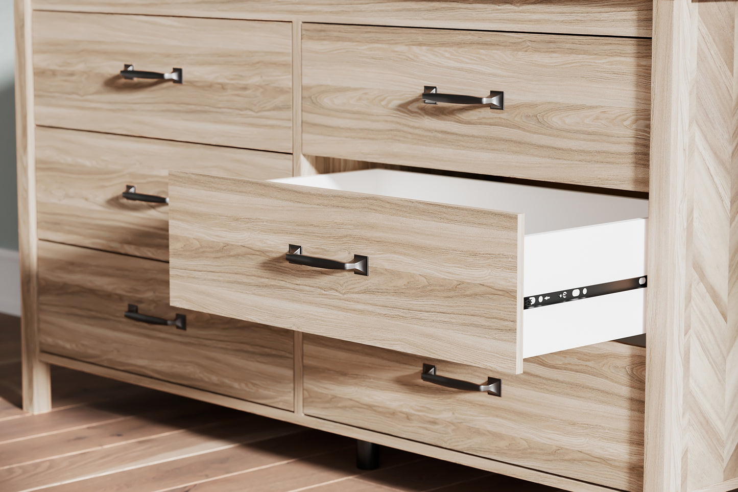 Battelle Six Drawer Dresser