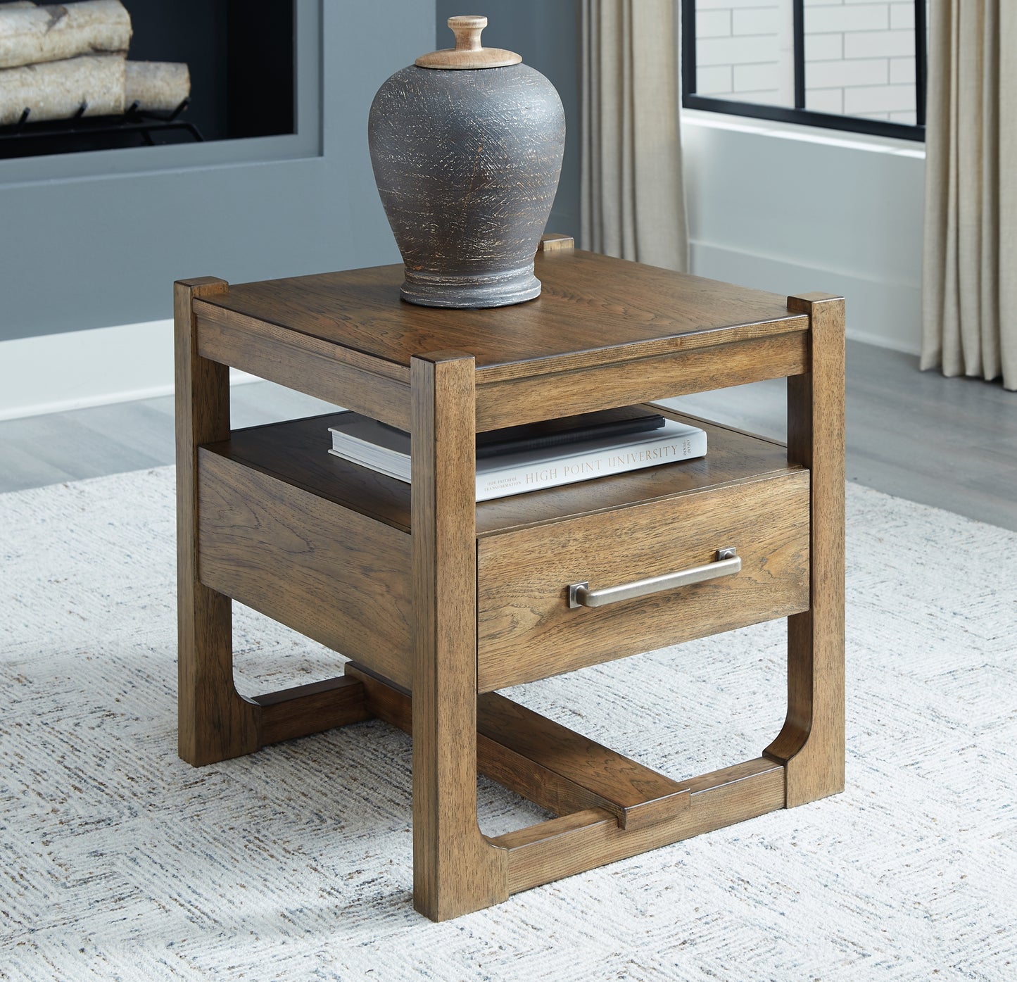 Cabalynn Coffee Table with 2 End Tables